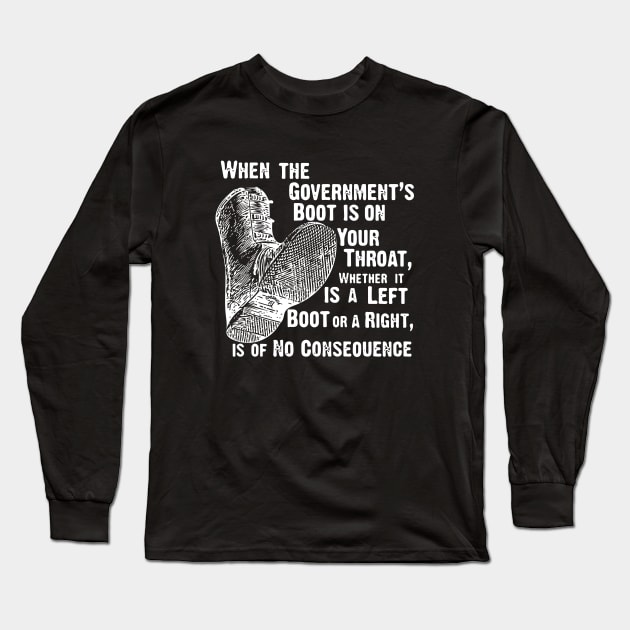 Libertarian Political Long Sleeve T-Shirt by Digital GraphX